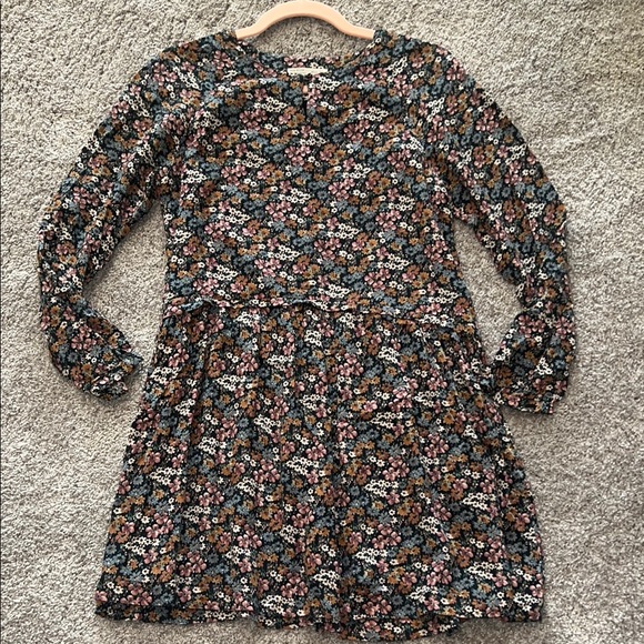 Zara Girls Dress Size 13/14 Soft Collection Ditzy Floral Fit & Flare - Picture 7 of 7